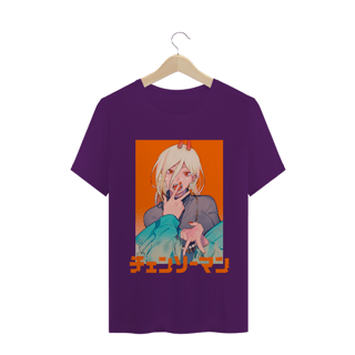 Nome do produto Camiseta Power Chainsaw Man - Tecido Classic