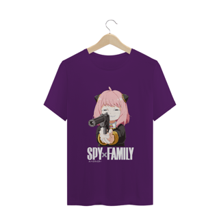 Nome do produto Camiseta Anya Spy x Family Letra Branca - Tecido Classic