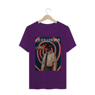Nome do produto Camiseta Chainsaw Man Espiral - Tecido Classic