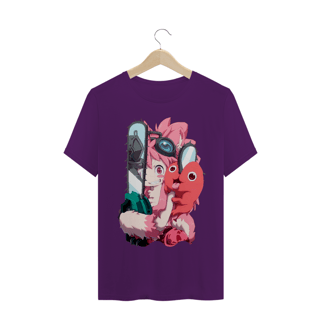 Nome do produto Camiseta Made in Abyss e Pochita - Tecido Classic