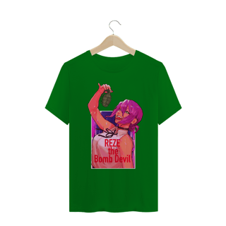 Nome do produto Camiseta Reze Chainsaw Man - Tecido Classic