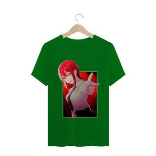 Nome do produto Camiseta Makima Chainsaw Man - Tecido Classic
