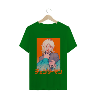 Nome do produto Camiseta Power Chainsaw Man - Tecido Classic