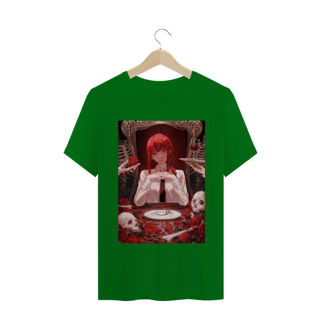 Nome do produto Camiseta Makima Chainsaw Man - Tecido Quality