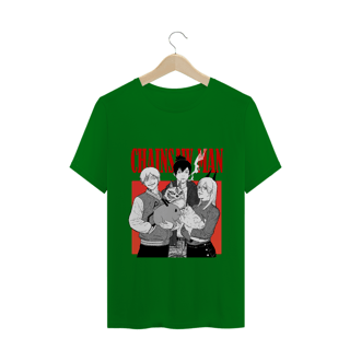 Nome do produto Camiseta Chainsaw Man - Tecido Classic