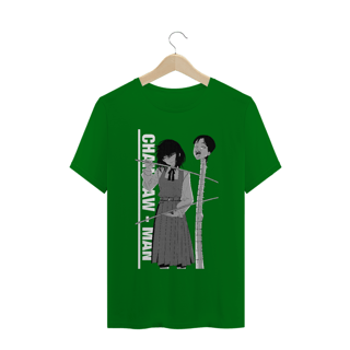 Nome do produto Camiseta Chainsaw Man War - Tecido Classic