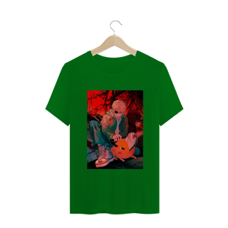 Nome do produto Camiseta Chainsaw Man Denji e Pochita - Tecido Quality
