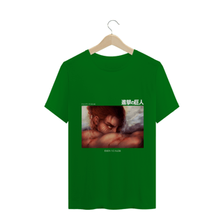 Nome do produto Camiseta Eren Anjo Caído Attack on Titan - Tecido Quality