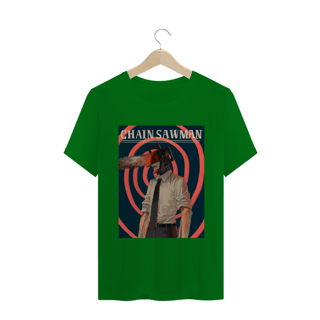 Nome do produto Camiseta Chainsaw Man Espiral - Tecido Quality
