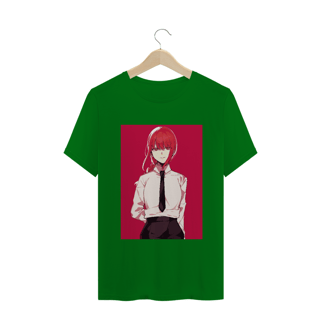 Nome do produto Camiseta Minimalista Makima Chainsaw Man - Tecido Quality