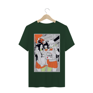 Nome do produto Camiseta Chainsaw Man Estilo Mangá Colegial - Tecido Classic