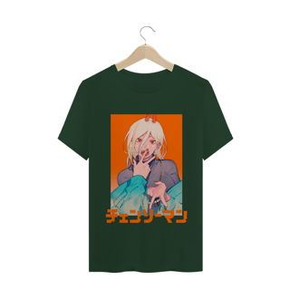 Nome do produto Camiseta Power Chainsaw Man - Tecido Classic