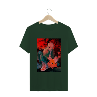 Nome do produto Camiseta Chainsaw Man Denji e Pochita - Tecido Classic