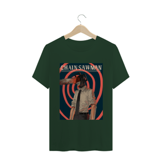 Nome do produto Camiseta Chainsaw Man Espiral - Tecido Classic