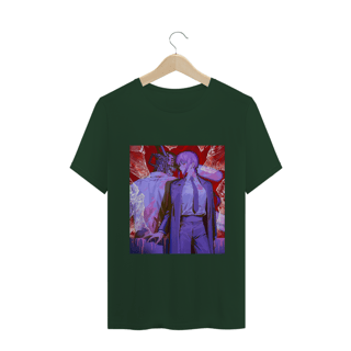 Nome do produto Camiseta Chainsaw Man Makima e Denji - Tecido Classic
