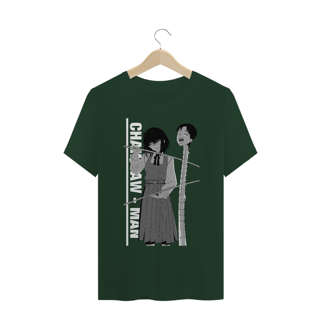 Nome do produto Camiseta Chainsaw Man War - Tecido Classic