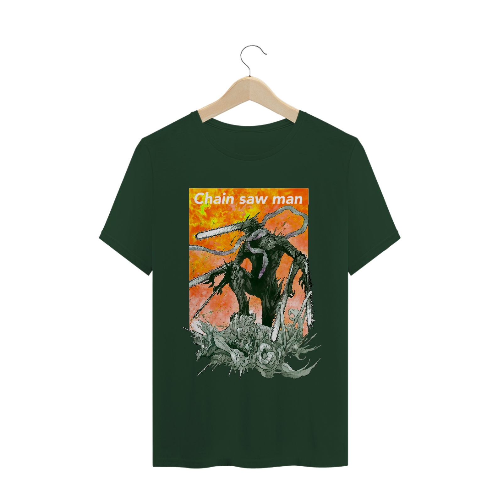 Camiseta Chainsaw Man Denji - Tecido Classic