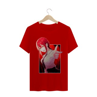 Nome do produto Camiseta Makima Chainsaw Man - Tecido Quality