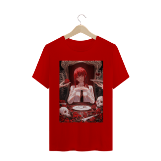 Nome do produto Camiseta Makima Chainsaw Man - Tecido Quality