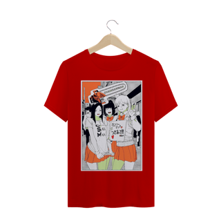 Nome do produto Camiseta Chainsaw Man Estilo Mangá Colegial - Tecido Quality