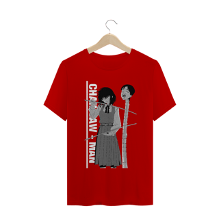 Nome do produto Camiseta Chainsaw Man War  - Tecido Quality