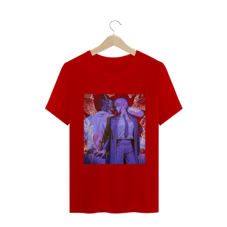 Nome do produto Camiseta Chainsaw Man Makima e Denji - Tecido Quality