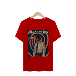 Nome do produto Camiseta Chainsaw Man Espiral - Tecido Quality