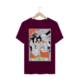 Nome do produto Camiseta Chainsaw Man Estilo Mangá Colegial - Tecido Classic