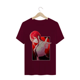 Nome do produto Camiseta Makima Chainsaw Man - Tecido Quality
