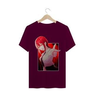 Nome do produto Camiseta Makima Chainsaw Man - Tecido Classic