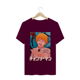 Nome do produto Camiseta Denji Chainsaw Man - Tecido Classic