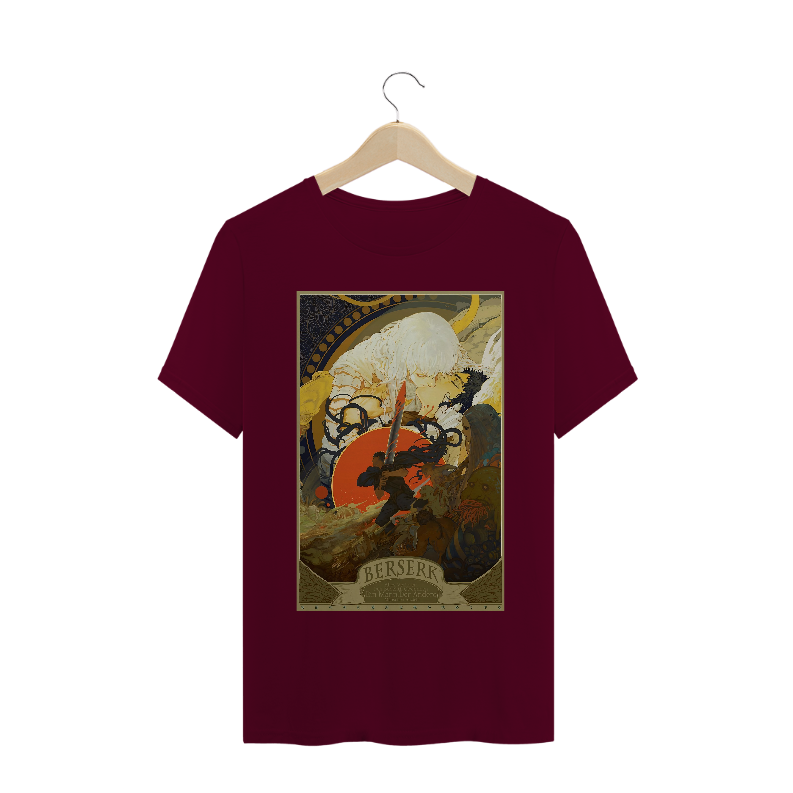 Camiseta Berserk Arte - Tecido Quality