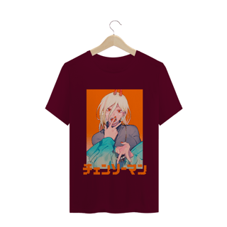 Nome do produto Camiseta Power Chainsaw Man - Tecido Quality