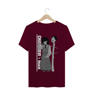 Nome do produto Camiseta Chainsaw Man War  - Tecido Quality