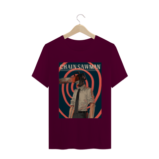 Nome do produto Camiseta Chainsaw Man Espiral - Tecido Classic