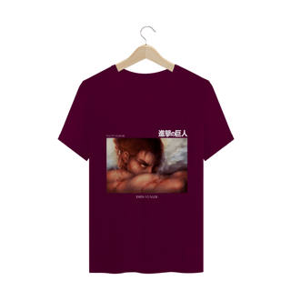 Nome do produto Camiseta Eren Anjo Caído Attack on Titan - Tecido Classic