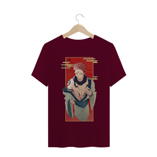 Nome do produto Camiseta Yuji Itadori Sukuna Jujutsu Kaisen - Tecido Quality