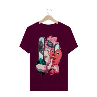 Nome do produto Camiseta Made in Abyss e Pochita - Tecido Classic