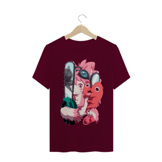 Nome do produto Camiseta Made in Abyss e Pochita - Tecido Quality