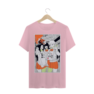 Nome do produto Camiseta Chainsaw Man Estilo Mangá Colegial - Tecido Classic