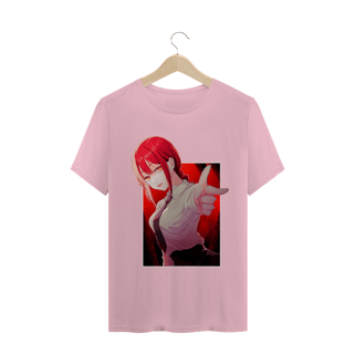 Nome do produto Camiseta Makima Chainsaw Man - Tecido Classic