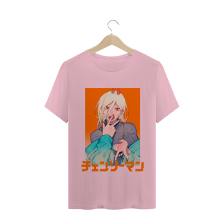 Nome do produto Camiseta Power Chainsaw Man - Tecido Classic