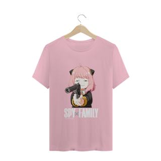 Nome do produto Camiseta Anya Spy x Family Letra Branca - Tecido Classic