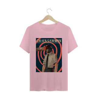 Nome do produto Camiseta Chainsaw Man Espiral - Tecido Classic