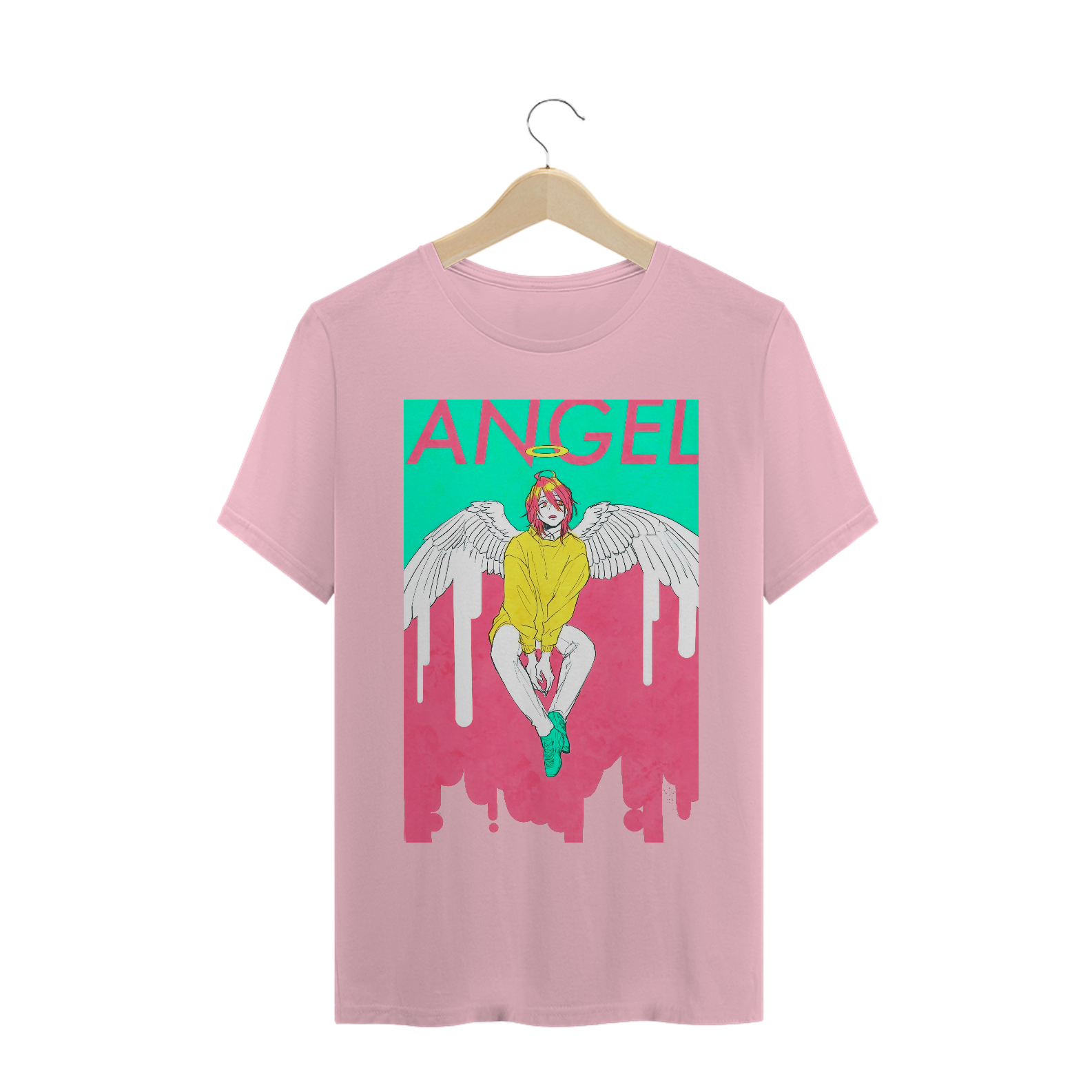 Camiseta Angel Chainsaw Man - Tecido Classic