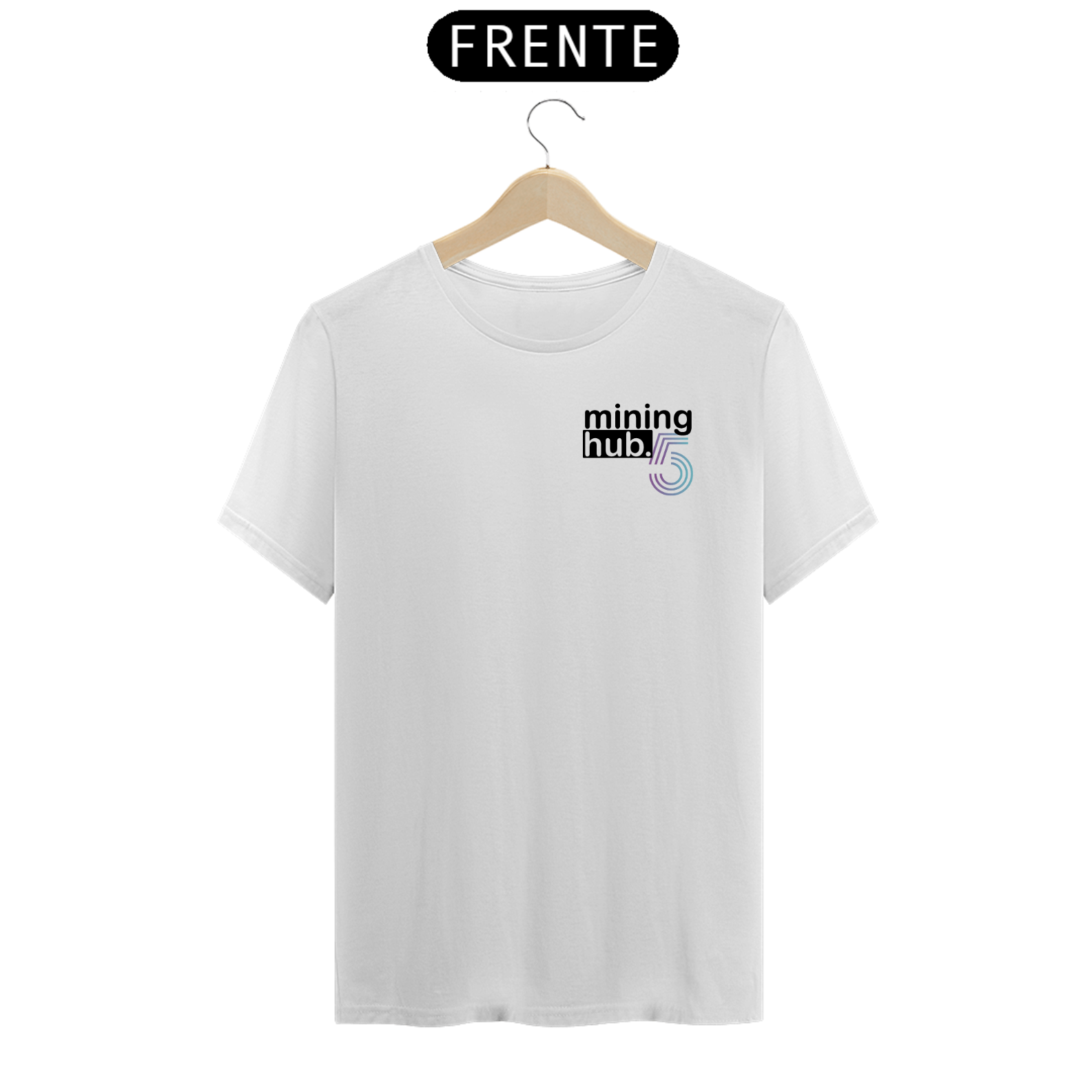 T-shirt white — 5 anos Mining Hub