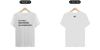 T-shirt white — Eu faço inovação