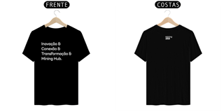 T-shirt black — Inovação & MH