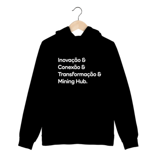 Nome do produto Moletom black — Inovação & MH