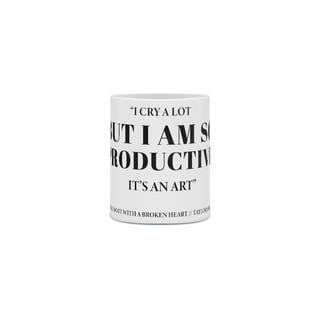 Nome do produto Caneca Lyrics Taylor Swift  TTPD_New Album